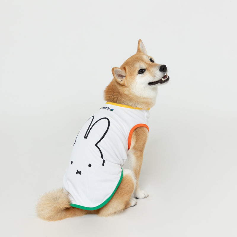 miffy ミッフィー 耳ありフェイスタンク