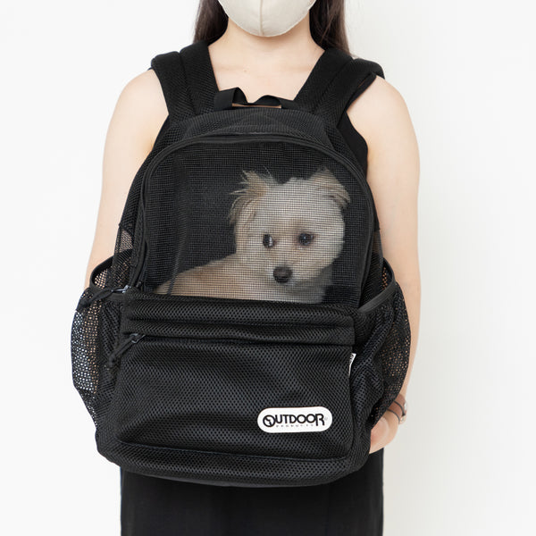 アウトドアフルメッシュリュックM 犬服 ペットウェア ペット