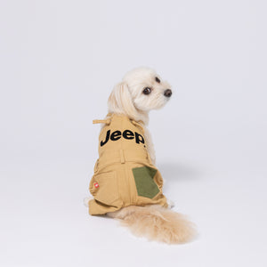 Jeep®　ジープオーバーオール　JeepⓇの公式ライセンスペットアイテム