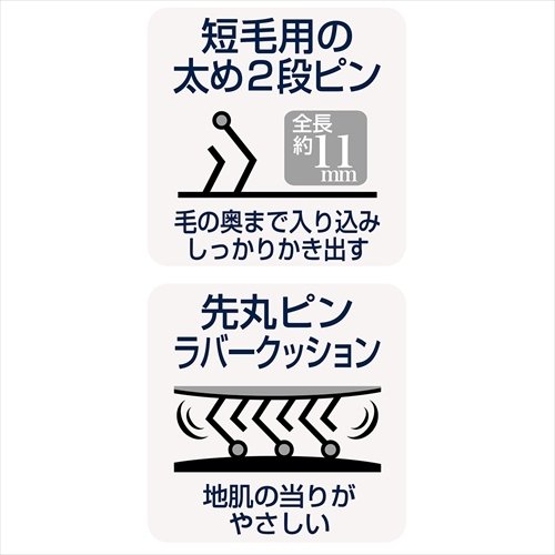 ペティオ Ｐｏｒｔａ ハードスリッカーブラシ Ｍ