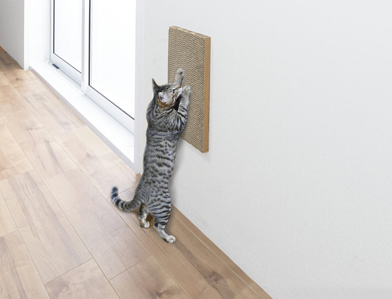 SANKO サンコー吸着壁に貼れる猫のつめとぎ段ボール