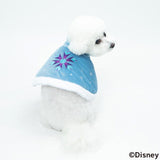 Disney ディズニー Disney FAN共同企画 アナと雪の女王　エルサ ケープ ポンチョ ブルー