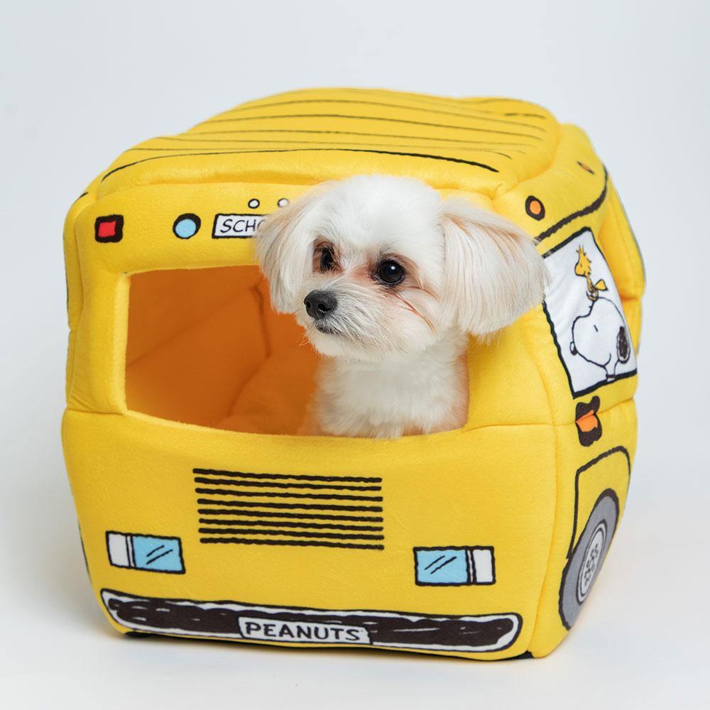 snoopy スヌーピーバス イエロー Sサイズ ペット用 ｜MOFF(モフ
