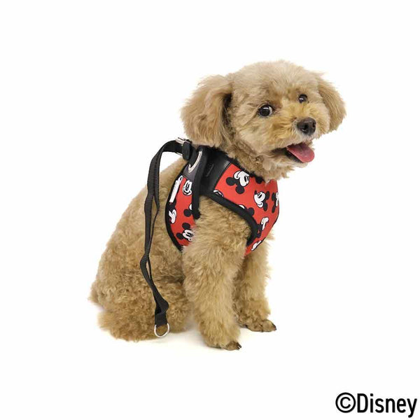 Disney ディズニー マザーハーネス 胴輪 <ミッキー>総柄 小型犬用 - MOFF