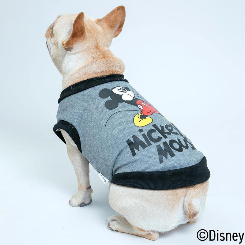 Disney<ミッキー>クルー フレブルサイズ グレー - MOFF
