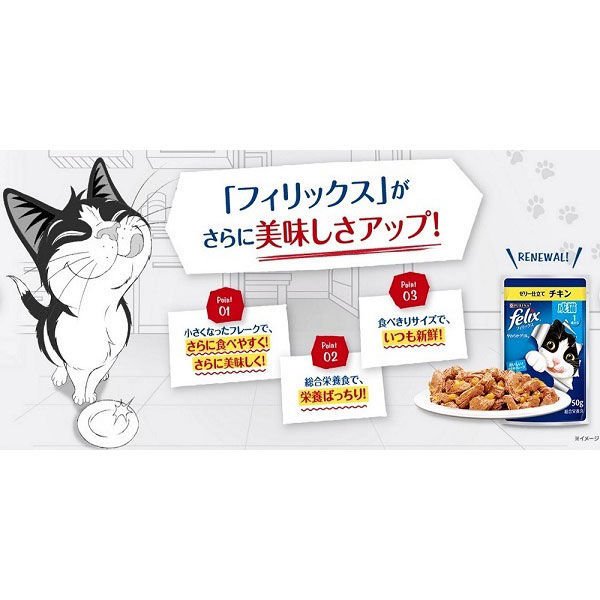 ネスレピュリナ フィリックス パウチ 我慢できない隠し味ゼリー