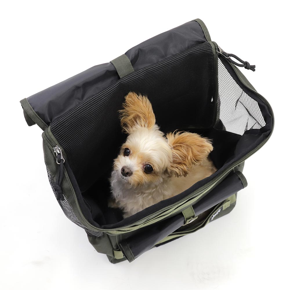 JeepⓇ ジープ リュックキャリー カーキ ペット用 犬服 ペット