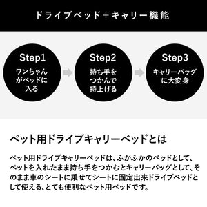 JeepⓇ ジープ  3WAY DRIVE CARRY BED ドライブキャリーベッド
