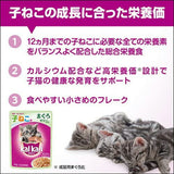 カルカン パウチ １２ヵ月までの子ねこ用 かにかま入りまぐろ ７０ｇ ８袋パック / 猫 ねこ キャットフード パウチ ウェットフード 総合栄養食
