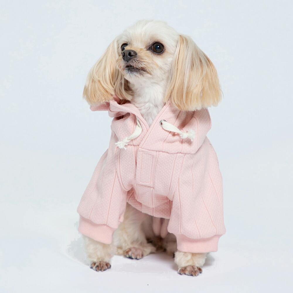 MOFF うさみみパーカー ピンク |MOFF (モフ) 犬服 ドッグ ペットウェア