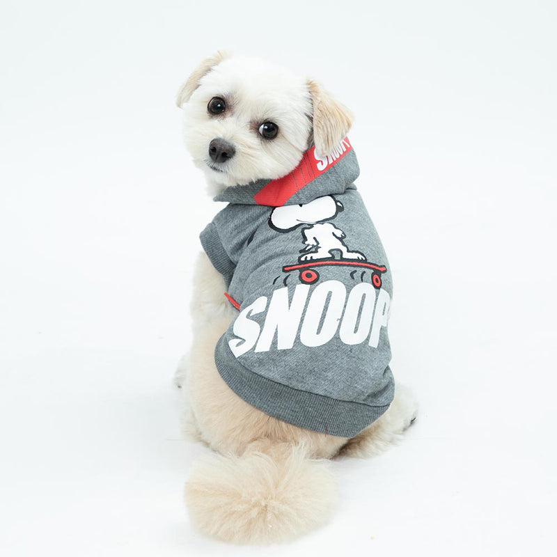 PEANUTS SNOOPY スヌーピー スケボー パーカー 犬服　ペット用品 パーカー