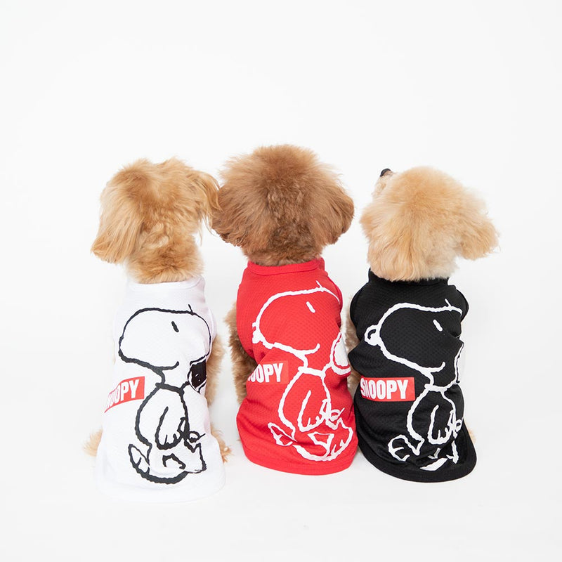 PEANUTS ピーナッツ SNOOPY スヌーピーシンプルメッシュタンク